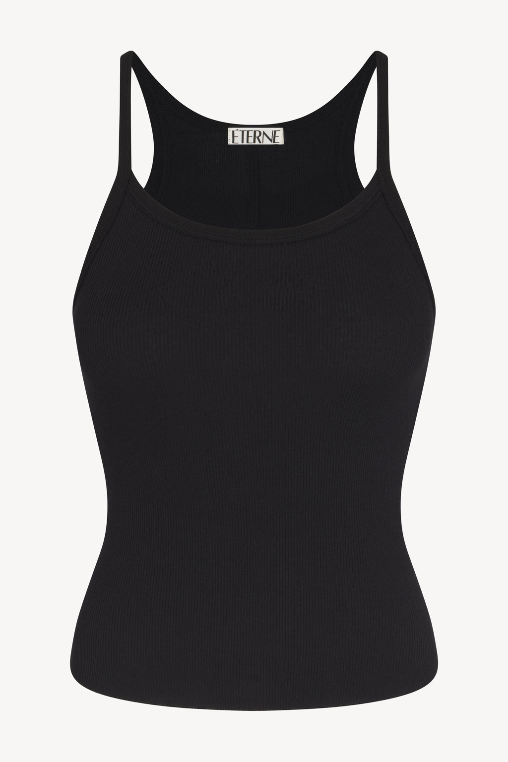 Débardeur côtelé Chloe – Black