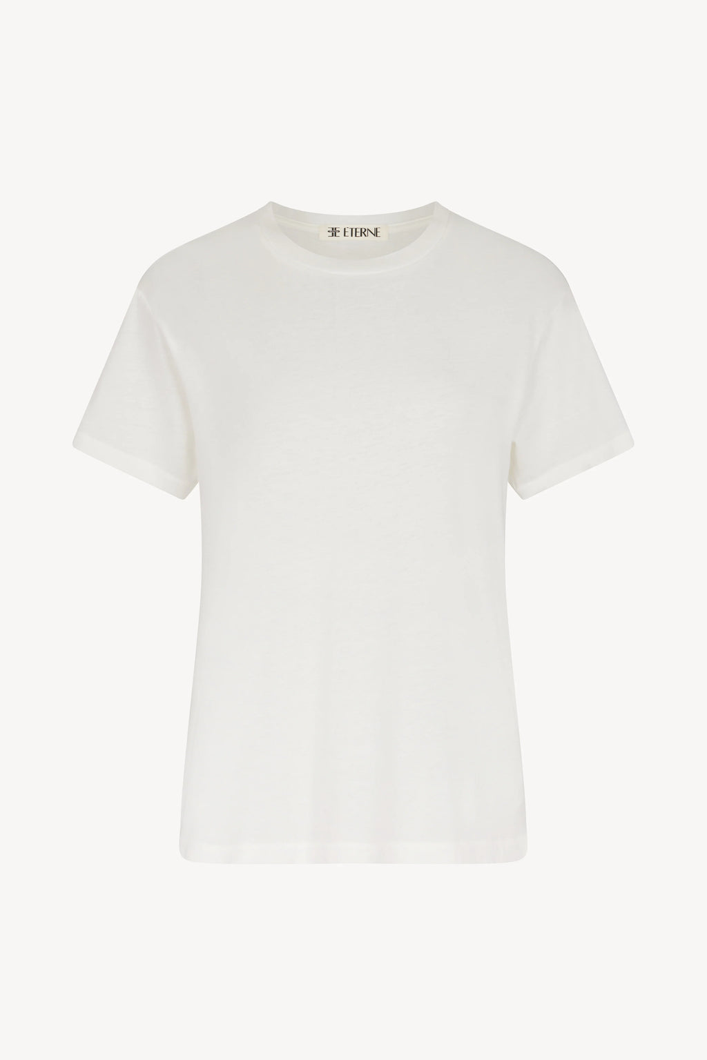 T‑shirt Boyfriend à manches courtes – Ivory