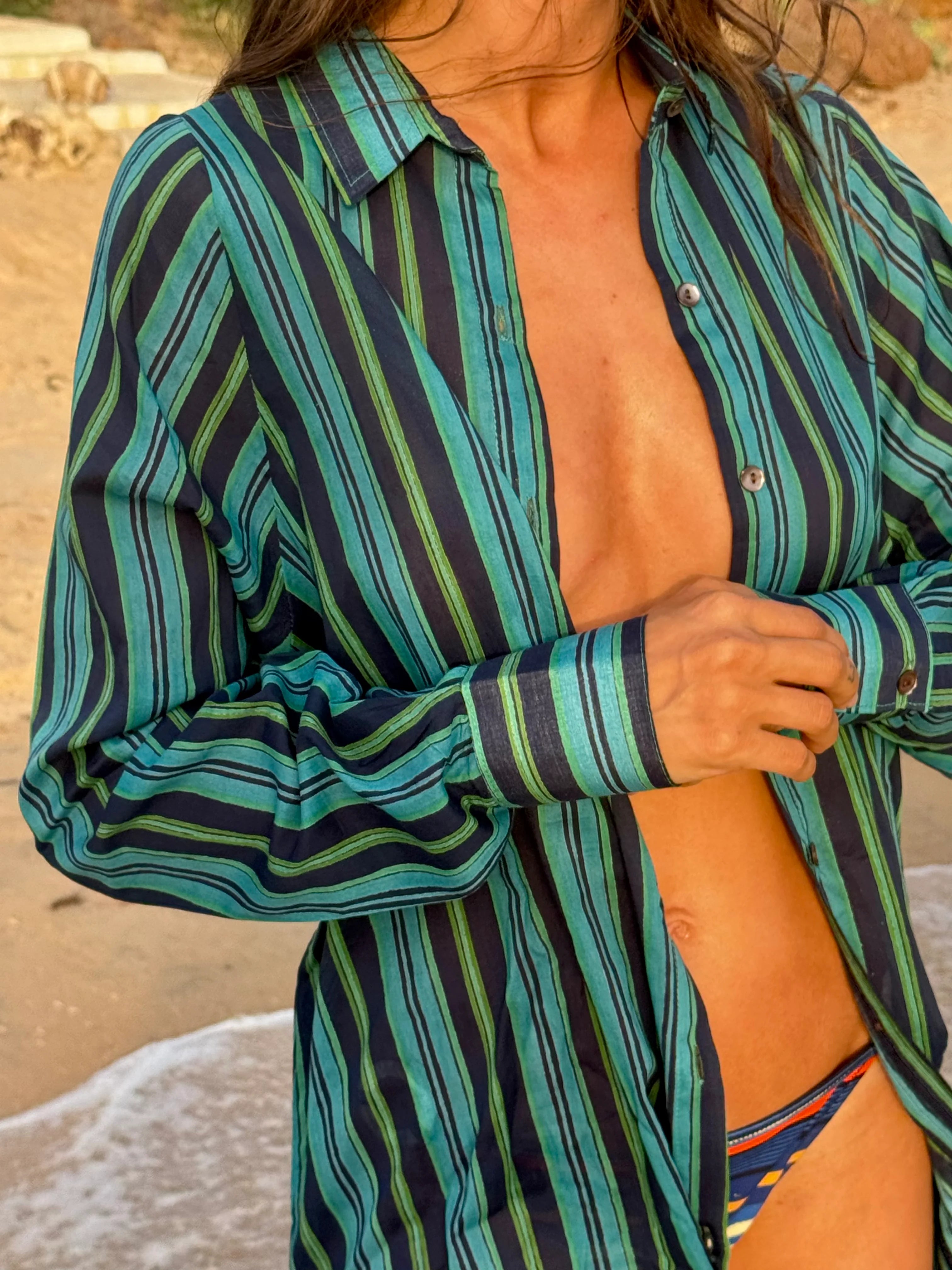 Chemise Stella Listra Blue