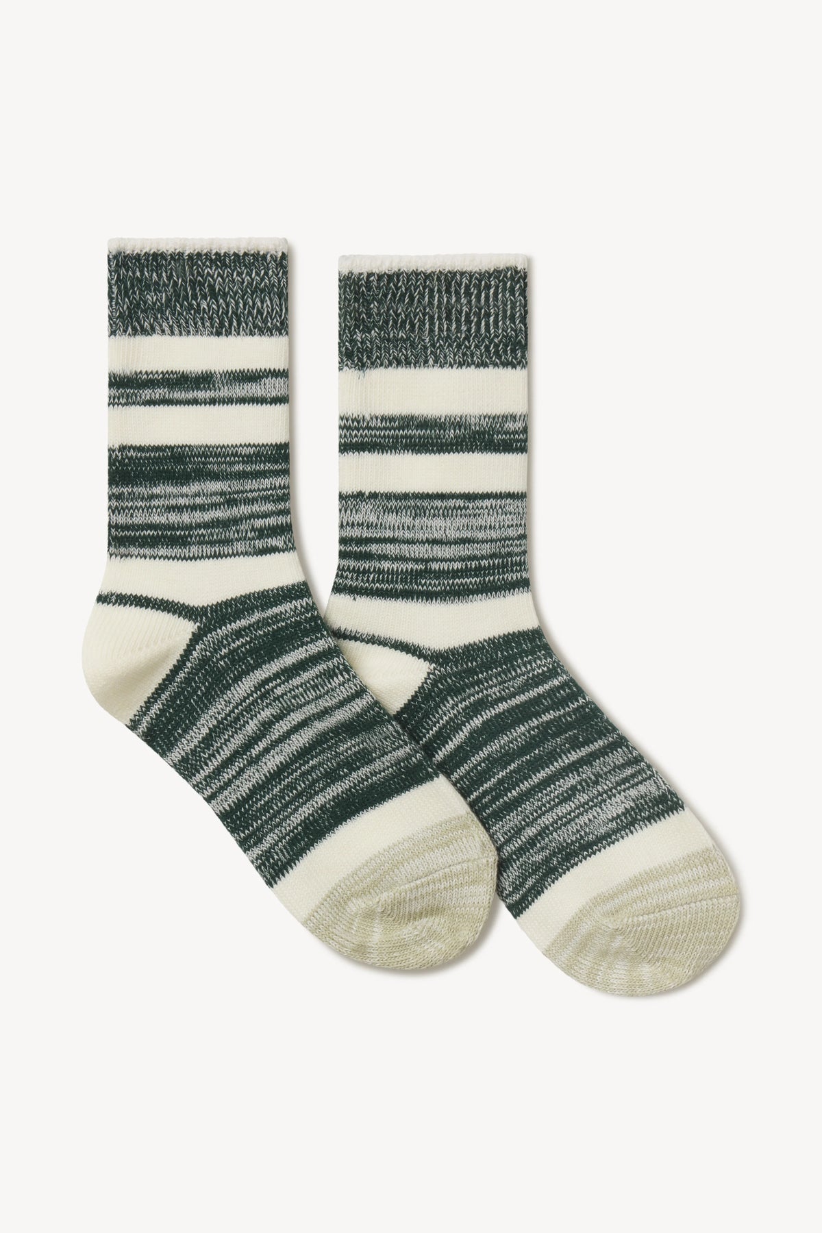 Chaussettes Heather Stripe – Forest