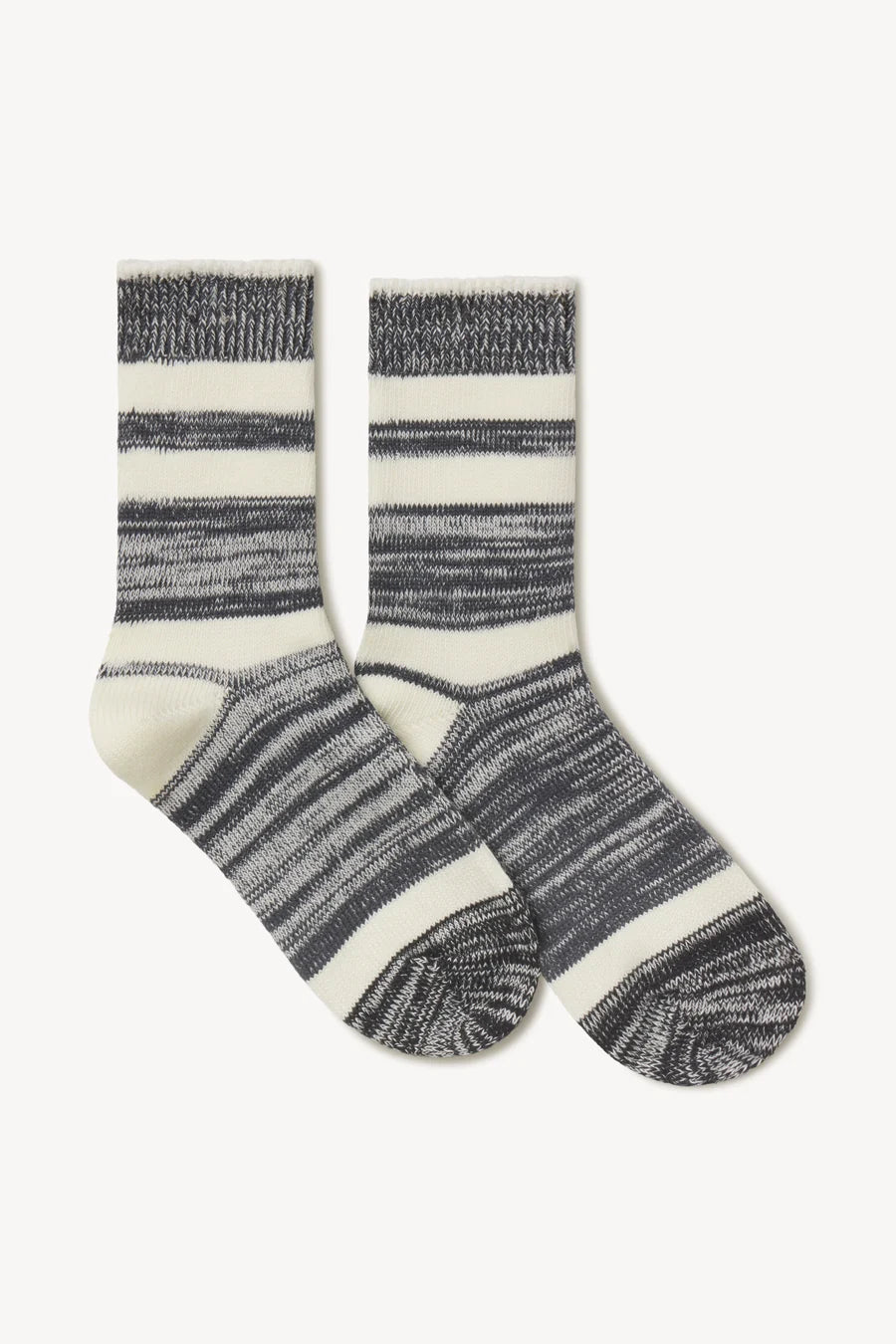 Chaussettes Heather Stripe – Heather Charcoal