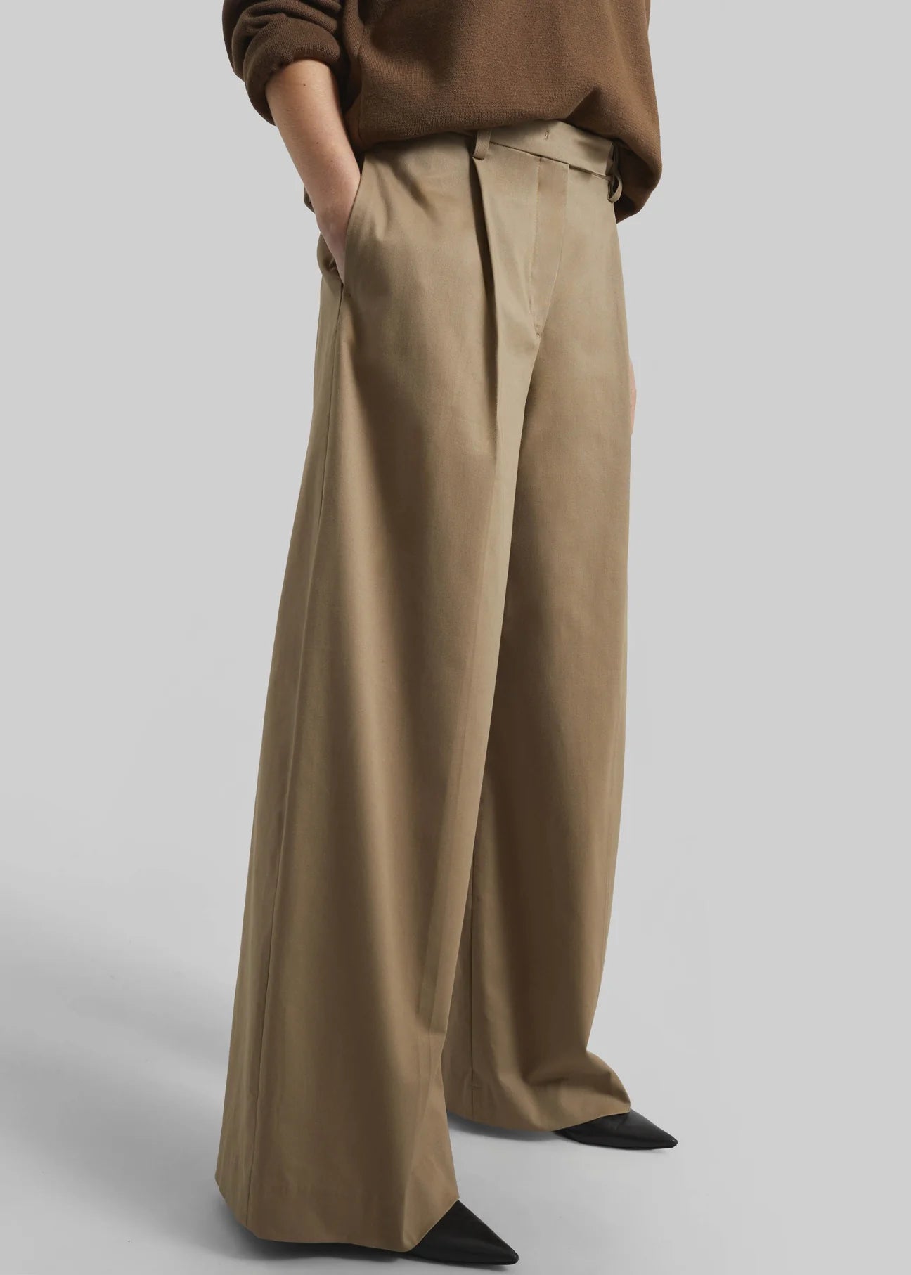 Pantalon Deva Garbardina - Cognac