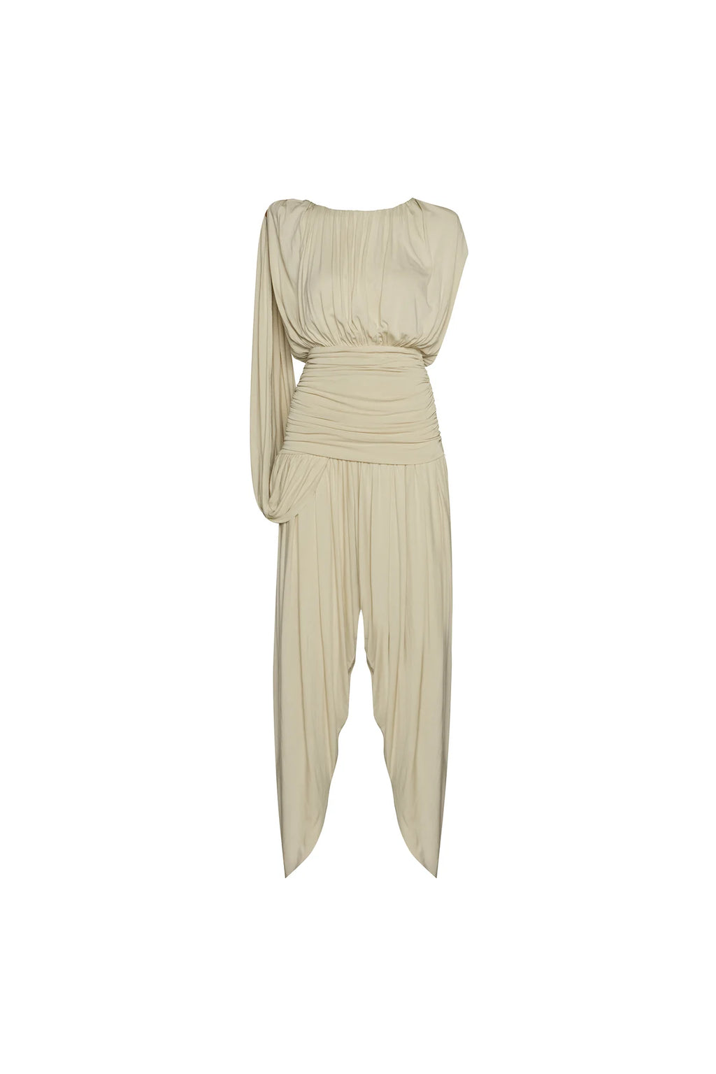 Combinaison Drapée Beige
