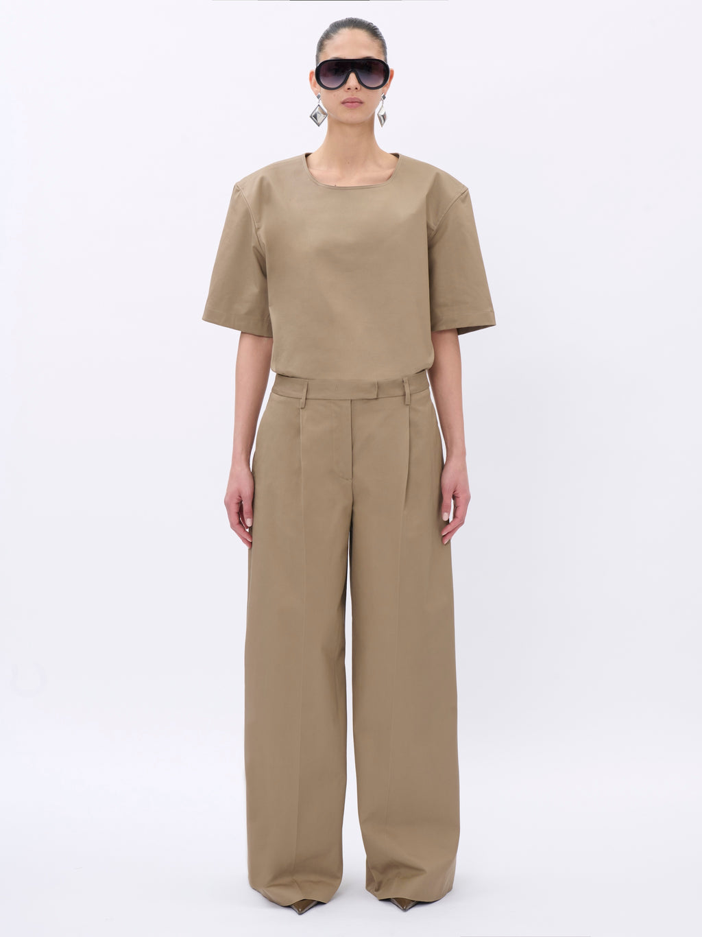 Pantalon Deva Garbardina - Cognac