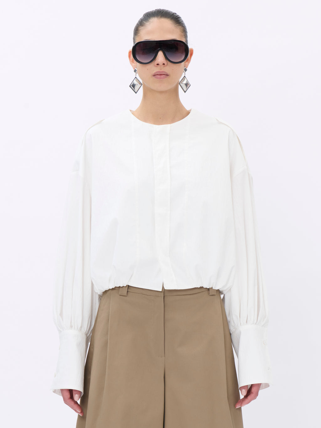 Chemise Diana Cotton - White