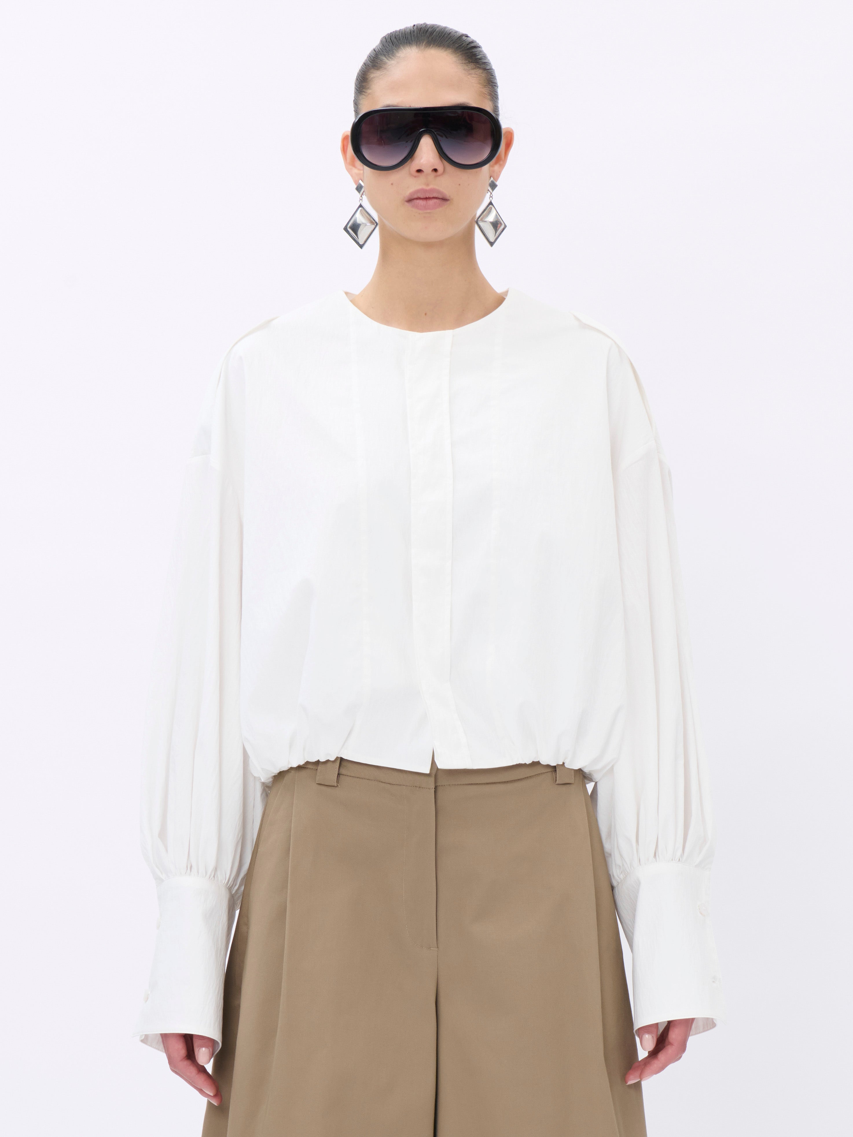 Chemise Diana Cotton - White