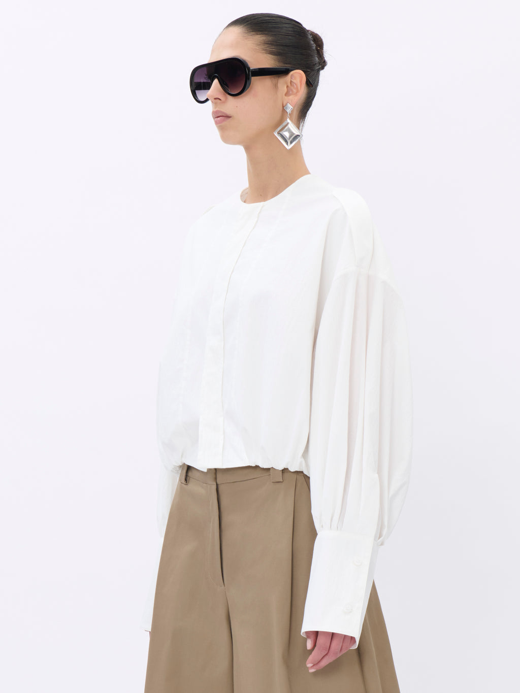 Chemise Diana Cotton - White