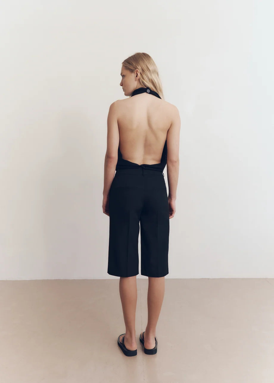Top Tara Drapé Onyx