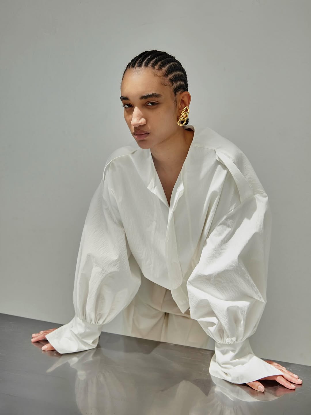 Chemise Diana Cotton - White