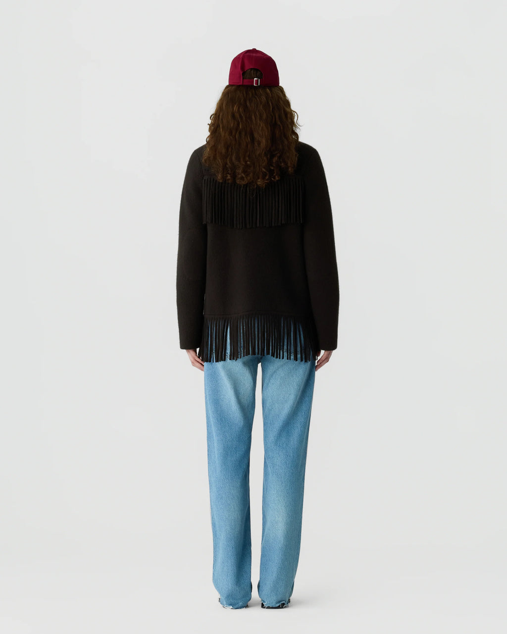 Veste Western Fringe - Burnt Cocoa
