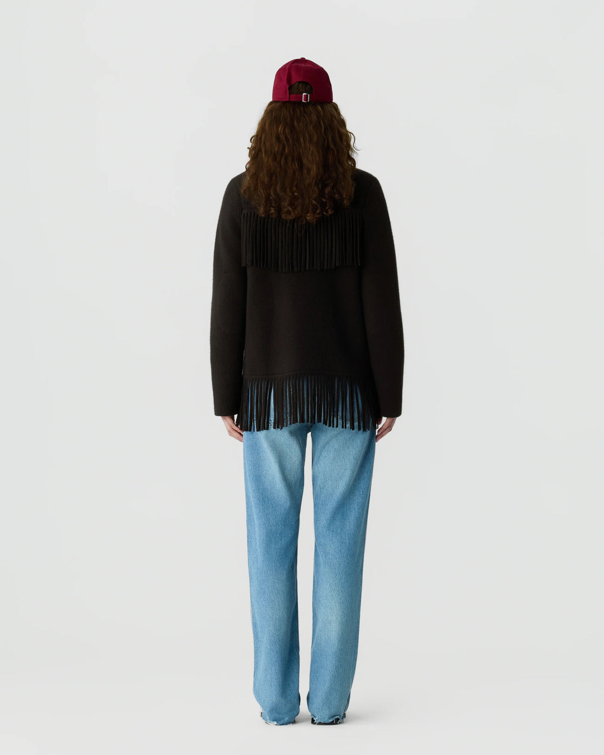Veste Western Fringe - Burnt Cocoa