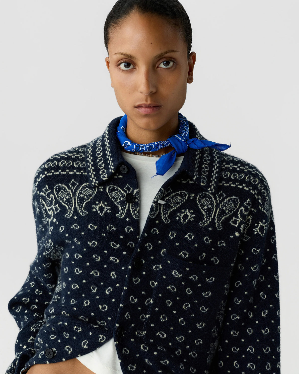 Chemise Wild Rag Work - Midnight